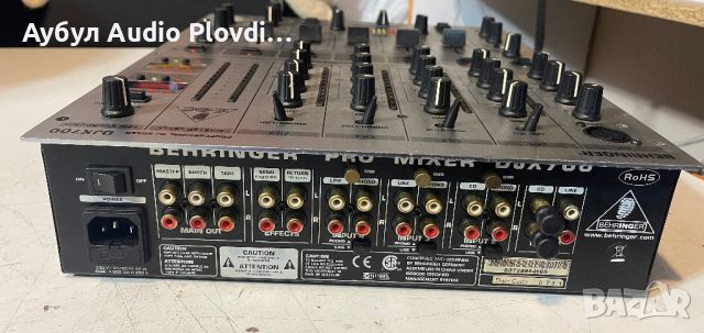 Behringer DjX 700 PRO MIXER, снимка 8 - Ресийвъри, усилватели, смесителни пултове - 46022227