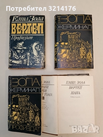 Избрани творби в шест тома. Том 3. Вертеп. Нана - Емил Зола, снимка 2 - Художествена литература - 51741060