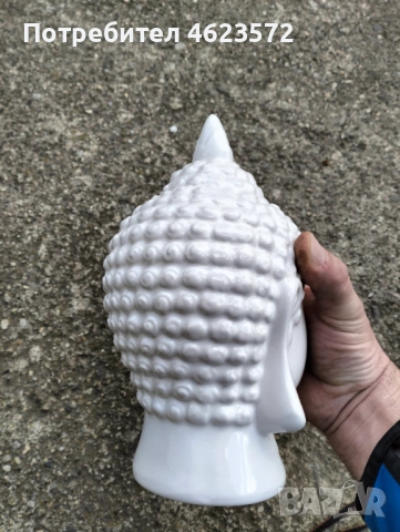 Порцеланова статуетка на Буда, снимка 4 - Антикварни и старинни предмети - 54292753