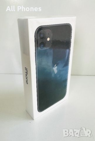 НОВ! Запечатан! iPhone 11 64GB Black ГАРАНЦИЯ!, снимка 1 - Apple iPhone - 46443995
