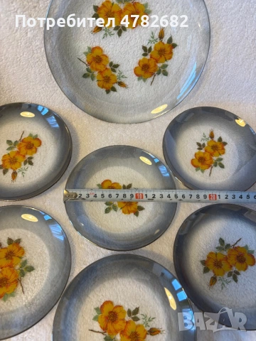 Чинийки за сладкиши, снимка 3 - Чинии - 54032171