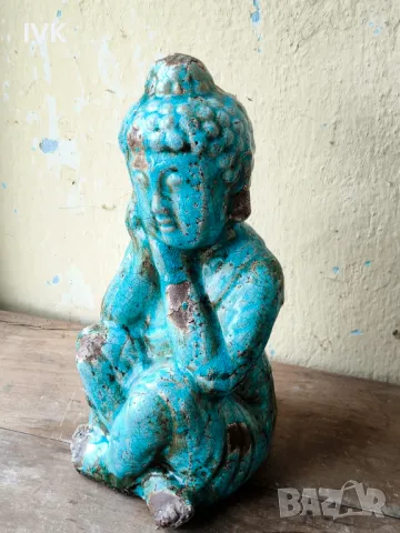 Буда ръчна изработка , снимка 3 - Антикварни и старинни предмети - 49967291