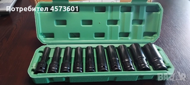 Комплект ударни вложки 10 бр и 20 бр., снимка 6 - Куфари с инструменти - 54090773