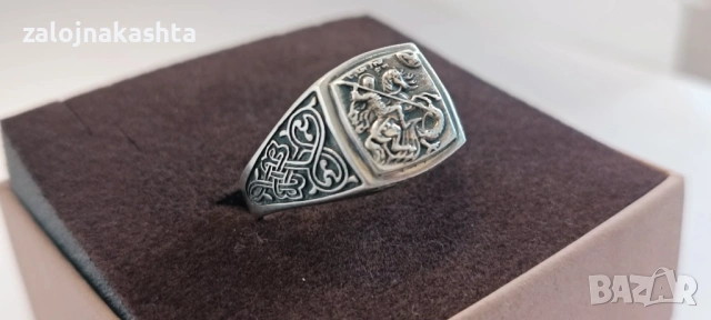 Сребърен пръстен-7,42гр/925, снимка 3 - Пръстени - 53324084