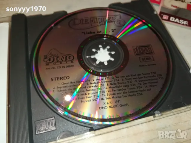 FLIPPERS ORIGINAL CD-MADE IN GERMANY 2802251757, снимка 4 - CD дискове - 49316747