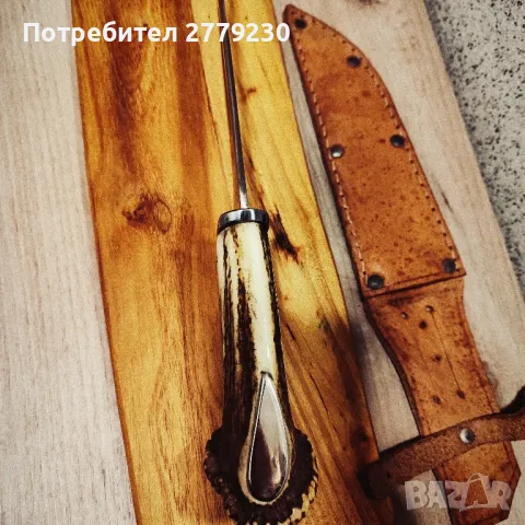 Ловен много масивен нож Нов, подходящи за колекция , снимка 9 - Ножове - 49863498