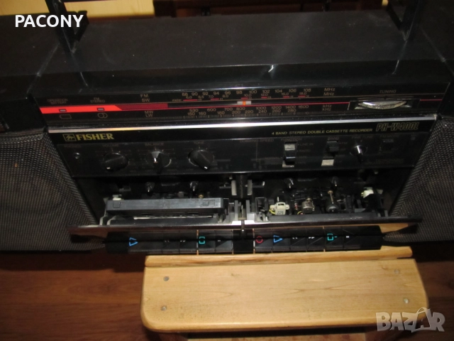Радио касетофон FISHER PH-W 400 L, снимка 3 - Радиокасетофони, транзистори - 49946174