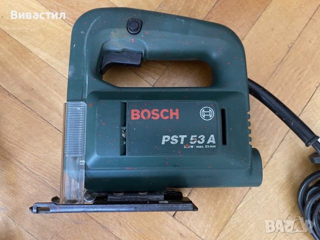 Два броя прободни триона Зеге Bosch PST 54E и PST 53A 350W.Внос от Германия, снимка 6 - Други инструменти - 46305484