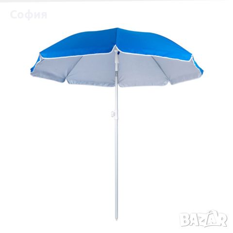 Плажен чадър с метална основа и чупещо се рамо Muhler (001), снимка 1 - Други стоки за дома - 46438589