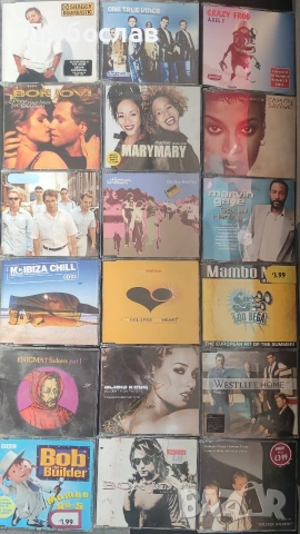 Оригинални CD Singles / Maxi Singles – Pop / Dance / 90s / 2000s