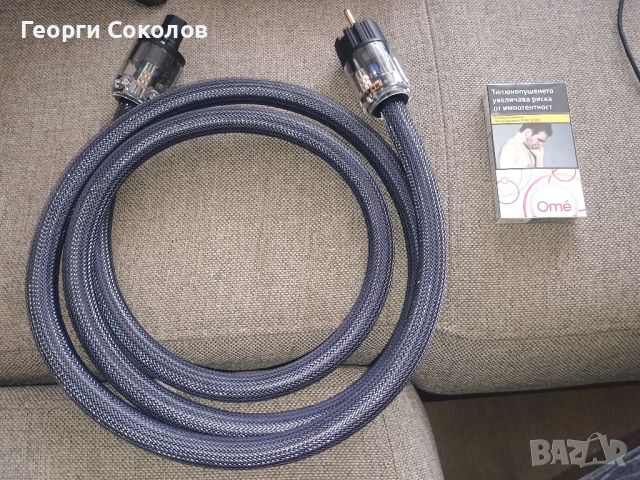 DH Labs® Hi-purity OFC Power cable 2.0m, снимка 3 - Аудиосистеми - 45605977