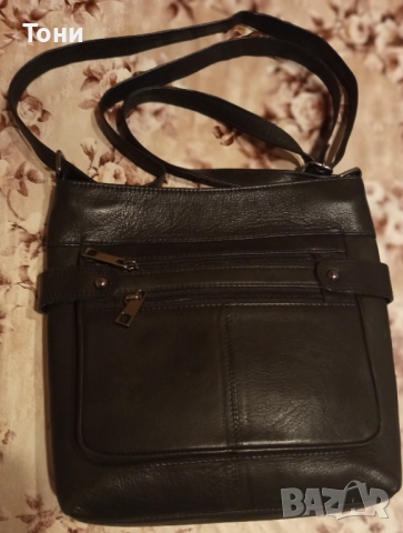 Нова Кожена Дамска Чанта 