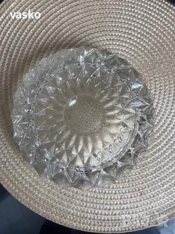 Кристален пепелник-голям, снимка 5 - Сервизи - 53645389