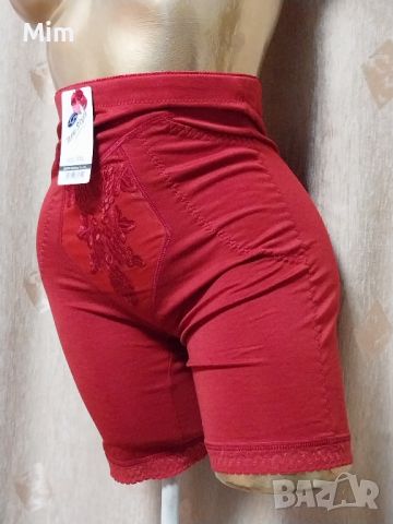 XXL Моделиращо червено бельо с джобове , снимка 2 - Бельо - 45199454