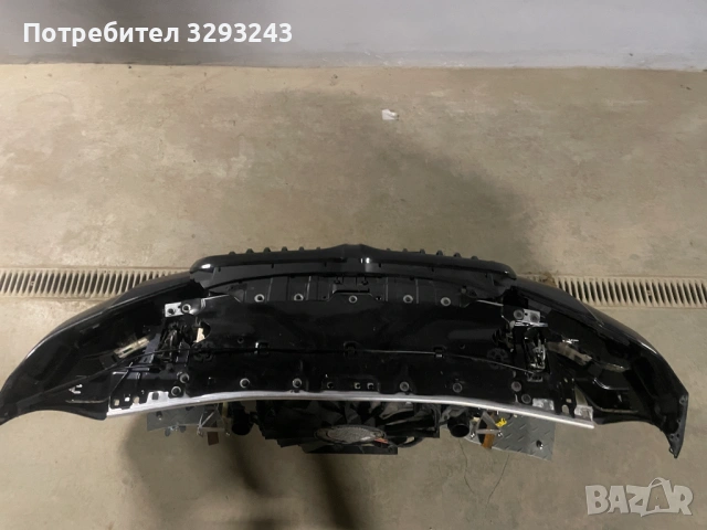 Напълно окомплектована предна броня и преден панел за BMW 5 G30 LCI M SPORT, снимка 8 - Части - 53801972