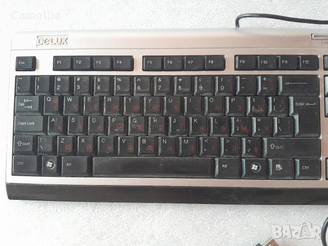 Клавиатура Delux, с USB, снимка 2 - Клавиатури и мишки - 54150152