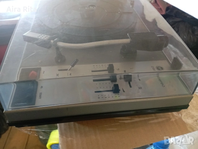 HGS .PARTY-STEREO .Грамофон, снимка 3 - Радиокасетофони, транзистори - 53881998