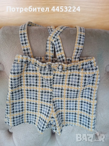 Детски и бебешки къси панталони и гащеризони 