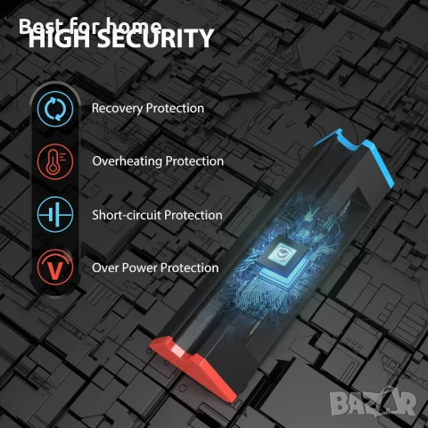 Преносимо зарядно устройство, съвместимо с Nintendo Switch, снимка 6 - Други игри и конзоли - 51120947