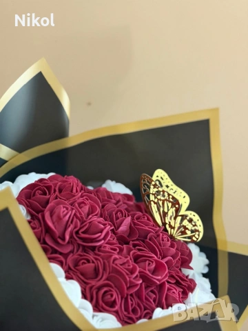 Вечен букет , снимка 2 - Подаръци за жени - 53477124