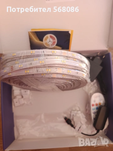 Водоустойчива лед лента 35м, снимка 3 - Лед осветление - 53780550