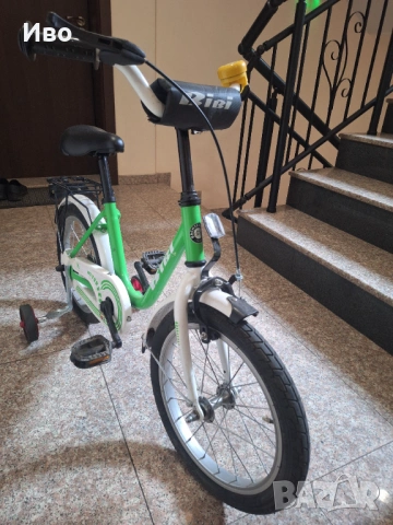 Детски велосипед 16 цола, почти нов, снимка 5 - Детски велосипеди, триколки и коли - 53875784