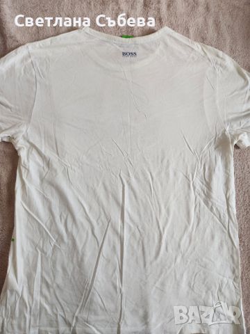 Оригинална тениска boss  размер L , снимка 3 - Тениски - 45537288
