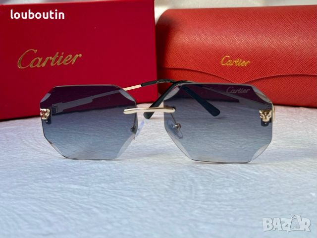 Cartier 2024 дамски слънчеви очила Осмоъгълни 4 цвята , снимка 10 - Слънчеви и диоптрични очила - 45269922