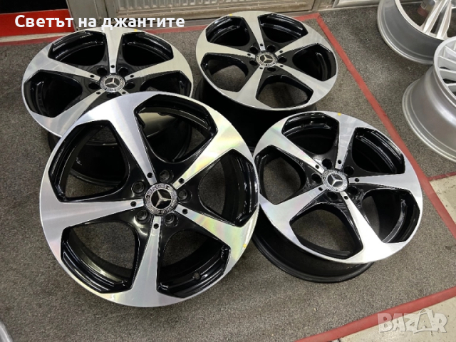 18 Цола Джанти за Mercedes C Klass W204 W205 W206 CLA  A и В class Спорт Пакет, снимка 6 - Гуми и джанти - 51719943