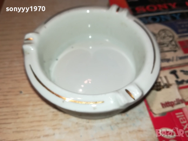 ПОРЦЕЛАНОВ ПЕПЕЛНИК 1210251134, снимка 5 - Колекции - 52025462