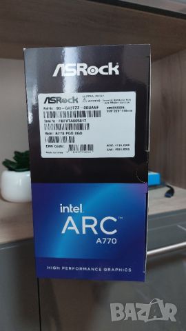 Видеокарта Asrock Intel Arc A770 8GB, снимка 2 - Видеокарти - 41037294