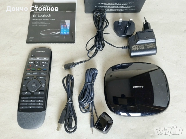 Универсално дистанционно Logitech Harmony Smart Control, снимка 4 - Друга електроника - 53651073