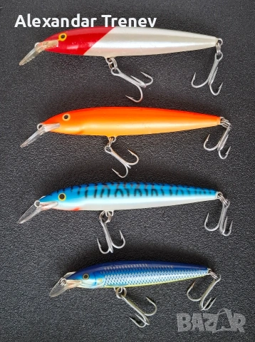 Воблери Rapala FMAG-9,11,14,18, снимка 10 - Екипировка - 54168743