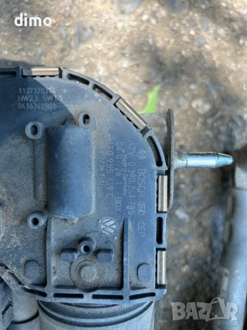 моторче и лостов механизъм чистачка за VW Touran моторчета чистачки 1T0955119C 1T0955120C 0390241786, снимка 2 - Части - 51180149