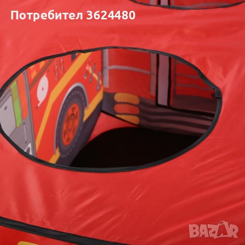 Детска палатка пожарна кола 4778, снимка 4 - Други - 53358558
