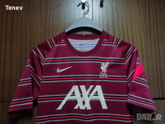 Liverpool Nike Pre-Match Training 2021/2022 оригинална тениска фланелка Ливърпул , снимка 4 - Тениски - 52818952