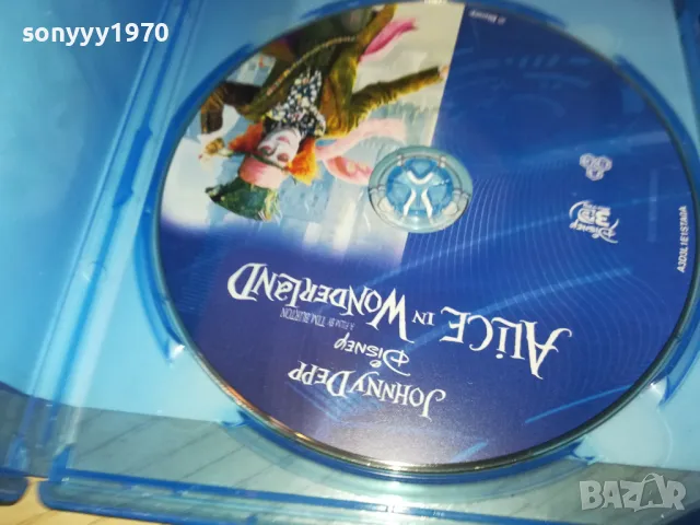 ALICE IN WONDERLAND 3D BLU-RAY DISC 3004250819, снимка 2 - Blu-Ray филми - 50090146