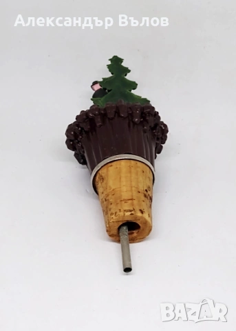 Стар Диспенсер за Бутилка Германия Арт Корк Пластмаса, снимка 7 - Други ценни предмети - 53069717