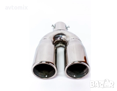 Накрайници за ауспух, двойни, снимка 2 - Аксесоари и консумативи - 51817243
