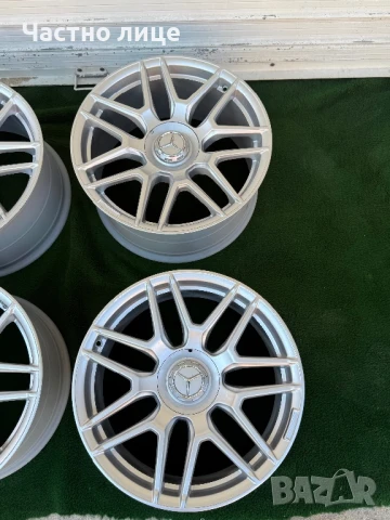 19" AMG джанти за Mercedes 5x112 Спорт пакет, снимка 3 - Гуми и джанти - 51242510