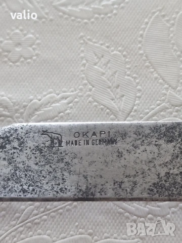 Стар джобен нож OKAPI, снимка 2 - Антикварни и старинни предмети - 51286027