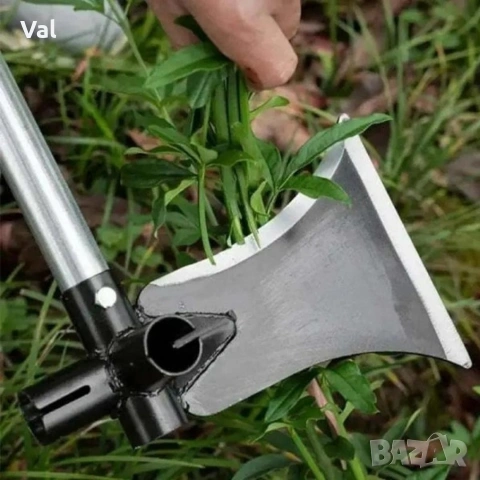 Многофункционален градински инструмент 4 в 1 – брадва, лопата, мотика и сърп в едно, снимка 7 - Градински инструменти - 53038876