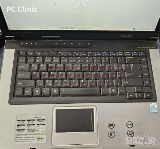 ЗА ЧАСТИ Asus X50GL | X50GL-AP041 | intel pentium t3200 | лаптоп/laptop, снимка 4 - Части за лаптопи - 46660411