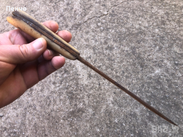 стар български нож /акулак/, снимка 10 - Ножове - 51070164