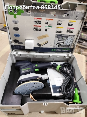 Festool ETS 150/5 EQ-Plus GB 240V, снимка 6 - Други машини и части - 51626813