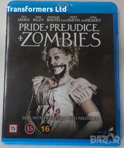 Blu-ray-Pride And Prejudice+Zombies, снимка 1 - Blu-Ray филми - 45216895