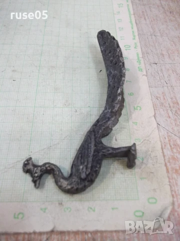 Фигура "Паун" метална, снимка 3 - Колекции - 50919728