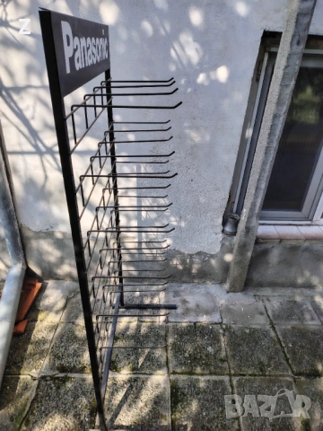 Стелаж Panasonic с куки , снимка 3 - Стелажи и щандове - 53667725