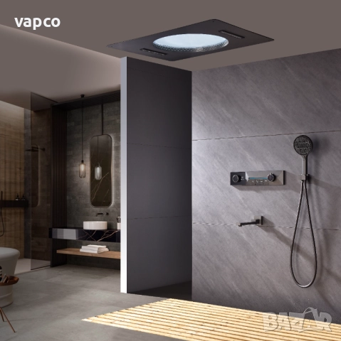 Дизайнерска душ система с таванен душ за вграждане Design D42, снимка 2 - Душове - 51488871