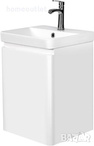 Комплект мивка с огледало и шакф BATHROOM CABINET 8101-B, снимка 2 - Шкафове - 46669319